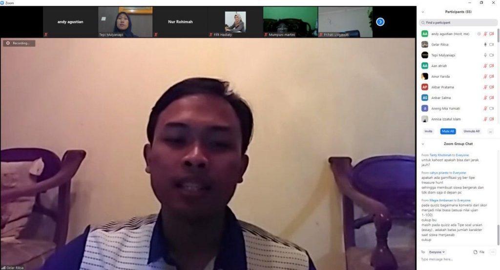 TotoLab Sukses Menggelar Workshop Virtual Bertajuk “Pengembangan Media Pembelajaran Digital”