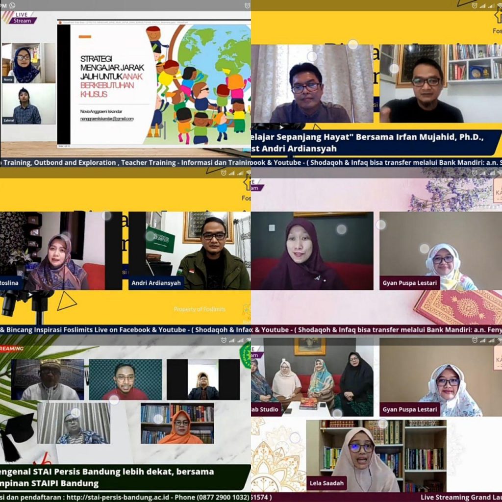 Live Streaming dan Online Meeting Bersama TotoLab