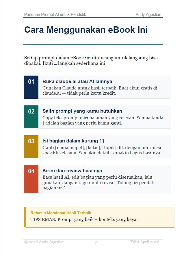Panduan Lengkap - Prompt AI Untuk Pendidik - Image 5