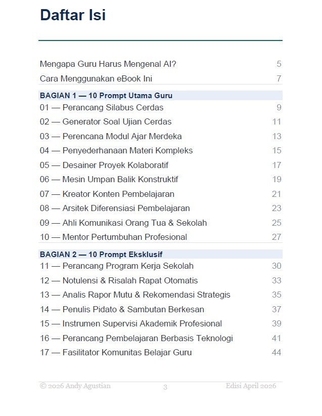 Panduan Lengkap - Prompt AI Untuk Pendidik - Image 3