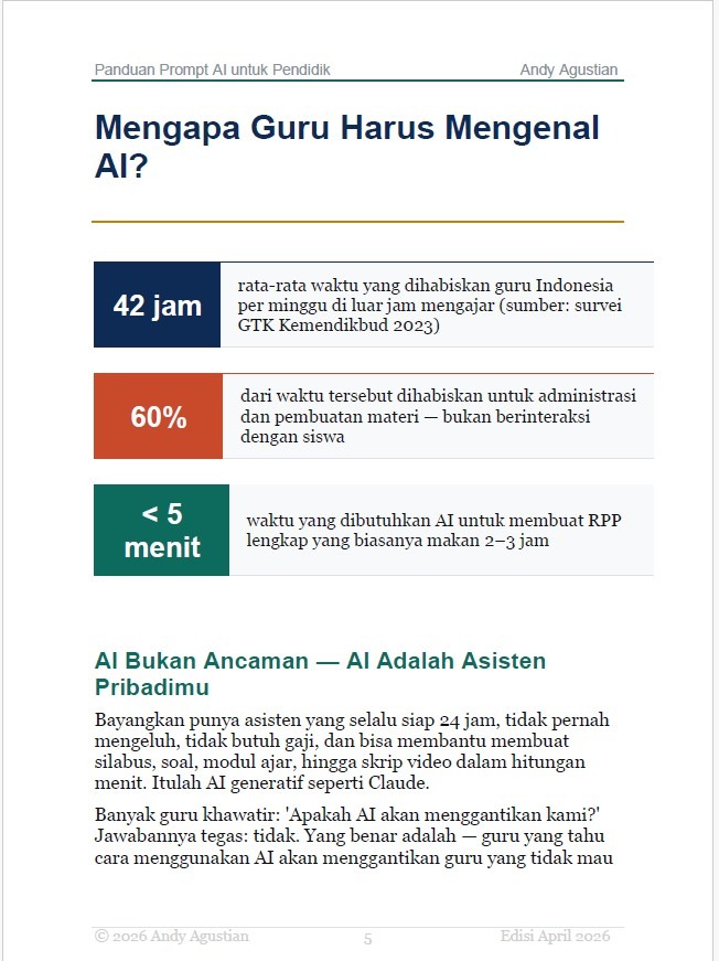 Panduan Lengkap - Prompt AI Untuk Pendidik - Image 2