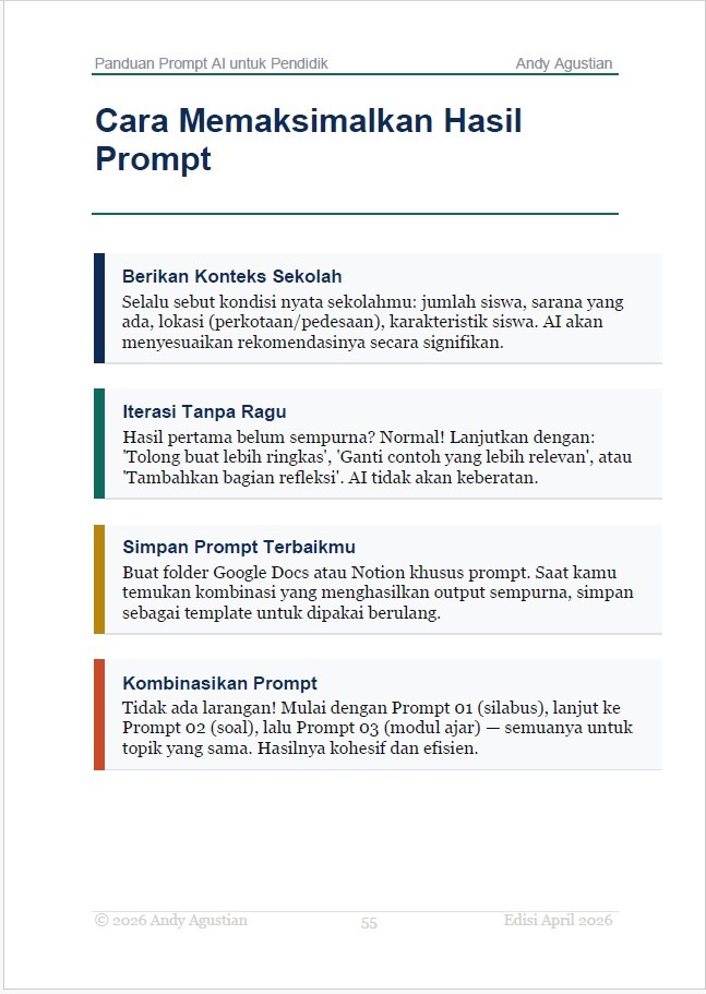 Panduan Lengkap - Prompt AI Untuk Pendidik - Image 6
